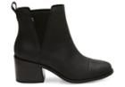 Toms Black Leather Women's Esme Boots