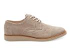 Toms Desert Taupe Suede Men's Brogues