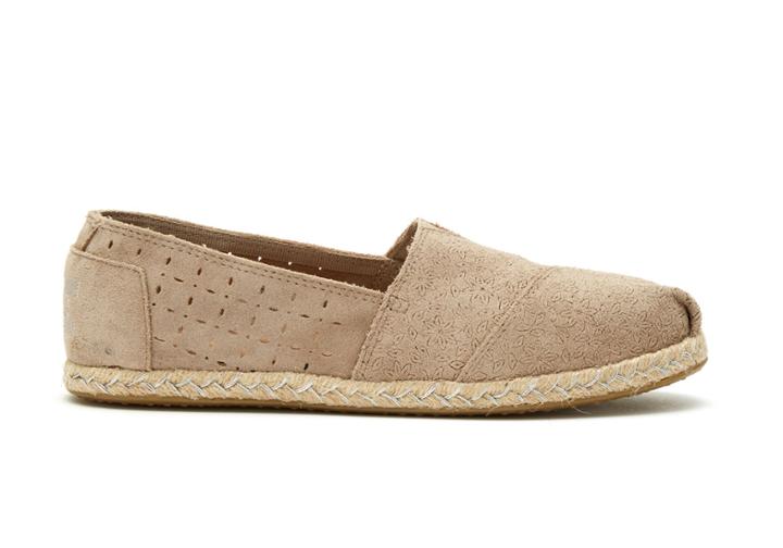 Toms Oxford Tan Suede Moroccan Rope Sole Women's Classics