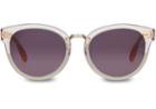 Toms Toms Yvette Milky Pink Crystal Fade Sunglasses With Violet Brown Gradient Lens