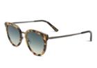 Toms Toms Rey Blonde Tortoise Sunglasses With Olive Gradient Lens