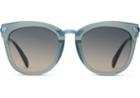 Toms Toms Adeline Powder Blue Sunglasses With Light Blue Mirror Lens