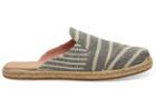Toms Black Cabana Stripes Women's Nova Espadrilles