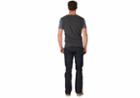 Toms Heather Grey And Navy Pocket Henley