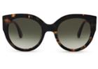 Toms Toms Luisa Blonde Tortoise Sunglasses With Grey Gradient Lens