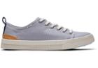 Toms Drizzle Grey Canvas Women's Trvl Lite Low Sneakers