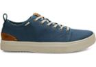 Toms Airforce Blue Heritage Canvas Mens Trvl Lite Low Sneakers