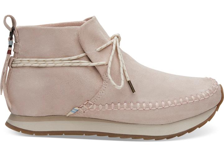 Toms Blush Suede Women's Rio Sneakers