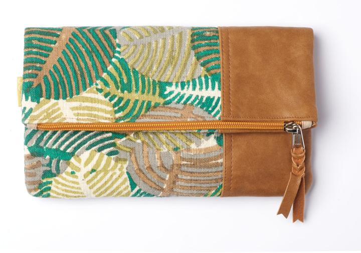 Toms Tiki Foldover Clutch