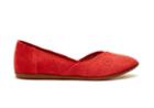Toms Cayenne Suede Perforated Women's Jutti Flats