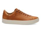 Toms Toms Dark Toffee Pull Up Leather Men's Lenox Sneakers Shoes - Size 9