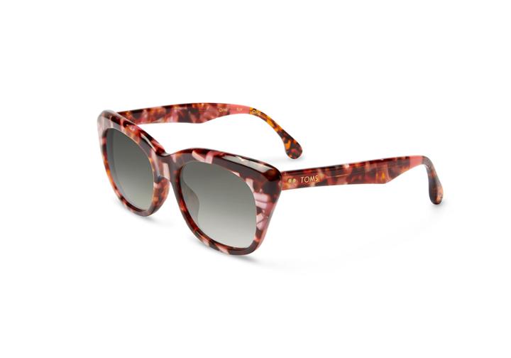 Toms Kitty Hibiscus Confetti Sunglasses