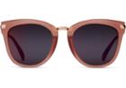 Toms Toms Adeline Matte Sherry Sunglasses With Rose Mirror Lens