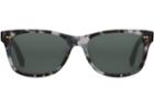 Toms Toms Beachmaster 301 Matte Grey Tortoise Sunglasses With Green Grey Lens