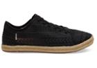 Toms Black Arrow Embroidered Mesh Women's Lena Sneakers