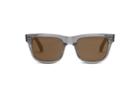 Toms Toms James Grey Crystal Sunglasses With Solid Brown Lens