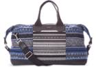 Toms Black Stripe Tribal Traveler Weekender
