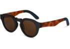 Toms Traveler By Toms Bryton Matte Black Polarized Sunglasses With Brown Gradient Lens