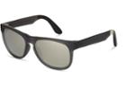 Toms Toms Manu Matte Pewter Sunglasses With Chrome Flash Mirror Lens