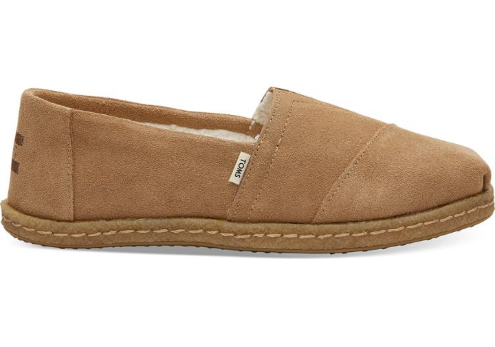 Toms Toffee Suede Crepe Women's Classics