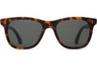 Toms Toms Fitzpatrick Matte Havana Tortoise Sunglasses With Green Grey Lens