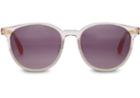 Toms Toms Bellini Milky Pink Crystal Fade Sunglasses With Violet Brown Gradient Lens