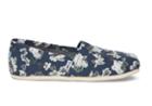 Toms Navy And Grey Floral Women's Classics