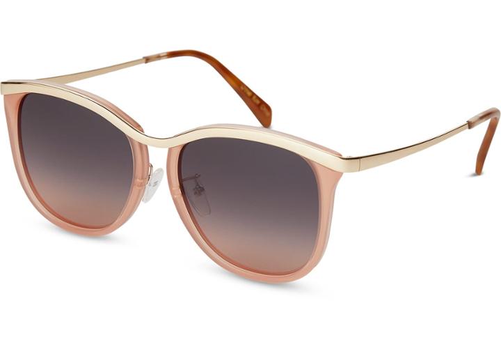 Toms Toms Sandela 301 Blush Sunglasses With Olive Gradient Lens