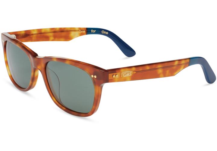 Toms Beachmaster 301 Honey Tortoise Polarized Sunglasses