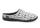 Toms Toms Drizzle Grey Moose Men's Slippers - Size 7