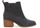 Toms Forged Iron Grey Suede Women's Esme Boots
