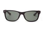 Toms Toms Beachmaster Matte Black Polarized Sunglasses With Green Grey Lens