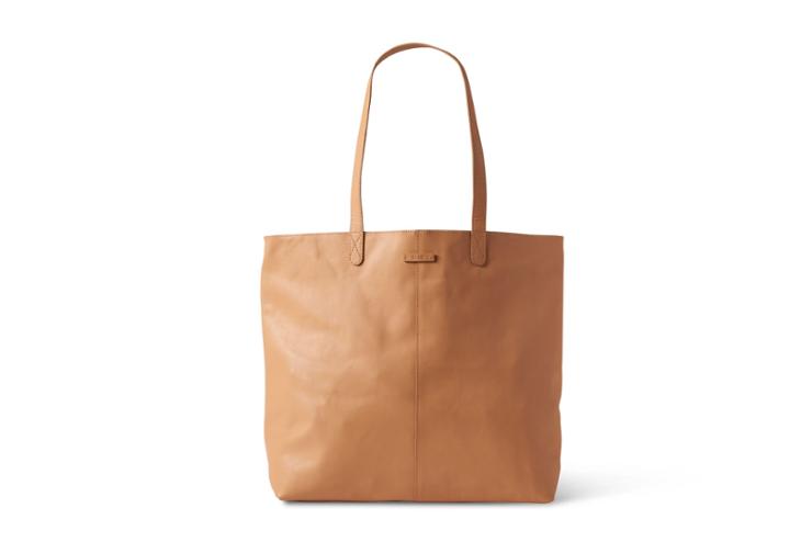 Toms Vachetta Leather Cosmopolitan Tote Bag