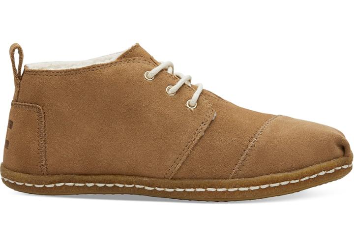 Toms Toffee Suede Women's Bota Boots