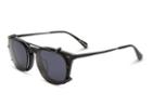 Toms Toms Maxwell Matte Metal Black Sunglasses With Dark Grey Lens