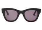 Toms Toms Chelsea Black Grey Grain Sunglasses With Smoke Grey Lens