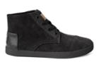 Toms Black Suede Women's Paseo Highs