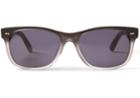 Toms Toms Beachmaster 301 Black Clear Fade Sunglasses With Dark Grey Lens
