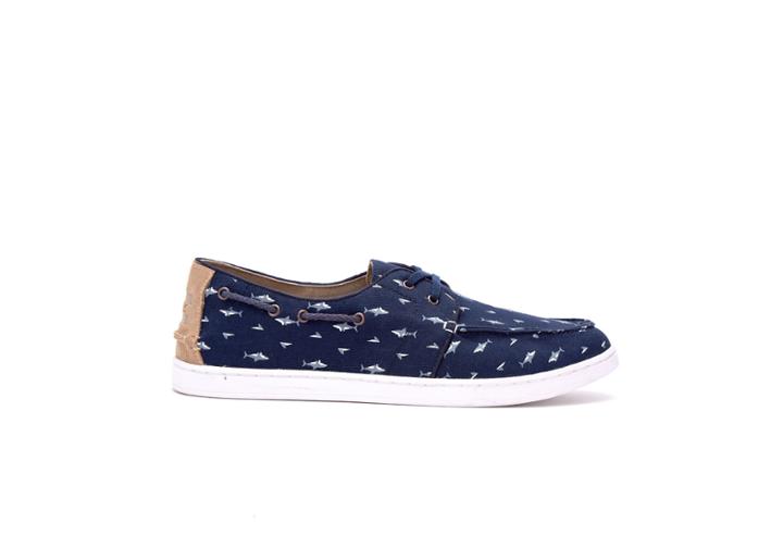 Toms Shark Printed Canvas Men's Culvers
