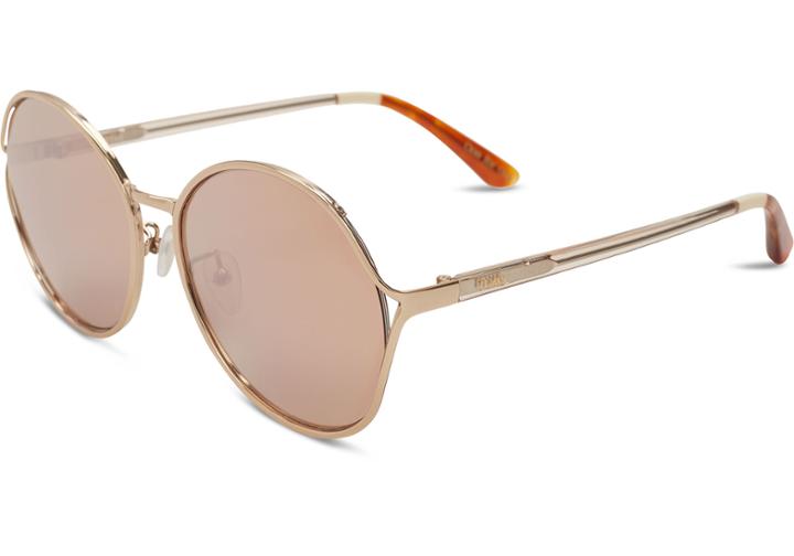 Toms Toms Blythe Rose Gold Sunglasses With Rose Mirror Lens