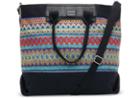 Toms Sky Multi Sweater Felt City Tote Bag
