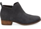 Toms Forged Iron Suede And Textured Velour Mix Women's Deia Booties