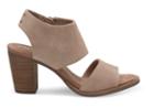 Toms Toms Desert Taupe Suede Women's Majorca Cutout Sandals - Size 5