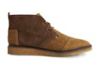 Toms Toms Brown Chestnut Oiled Suede Men's Mateo Chukkas Shoes - Size 13