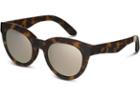 Toms Toms Florentin Matte Blonde Tortoise Sunglasses With Mother Of Pearl Mirror Lens
