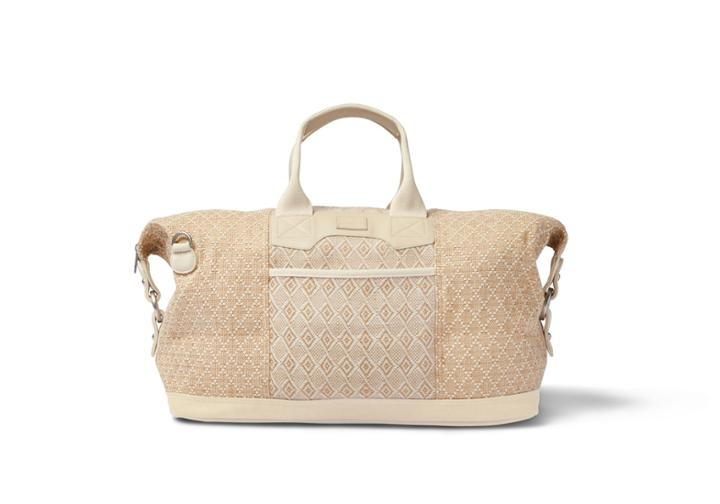 Toms Natural Woven Mix Traveler Weekender