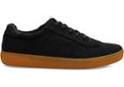 Toms Black Cotton Twill Mens Leandro Sneakers