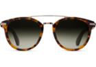 Toms Toms Harlan Havana Tortoise Sunglasses With Olive Gradient Lens