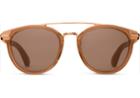 Toms Toms Harlan Ash Brown Crystal Sunglasses With Brown Gradient Lens