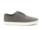 Toms Toms Dark Grey Leather/washed Canvas Men's Paseo Sneakers Shoes - Size 7